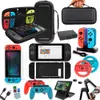 Taschen Spiel Zubehör Set Für Nintendo Switch Reise Tragetasche Joycon Schutzhülle Lade Dock Screen Protector NS Halterung