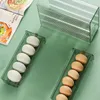 Storage Bottles Refrigerator Egg Holder Organizer Three-layer Drawer Rack Household Bin Kitchen Tool