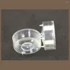 Bougeoirs 100 pièces support en plastique tasse transparente pour fournitures de Temple