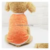 Ropa para perros Chaleco de color sólido Ropa para perros pequeños Camiseta de verano Cachorro lindo Yorkshire Terrier Pet Vt0055 Drop Delivery Home Garden Dh0Pw