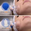 Massager 4pcs Glass Cupping Zestaw krawędzi twarzy | Silikonowa próżniowa ssanie bańki Masaż terapii przeciw skulletu zmarszczki Ageless Skin Twarz
