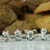 For pandora charms sterling silver beads New Theo Pig Animal Kingdom Cat Dog Unicorn Bead