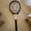 Rackets Channel Spalding Carbon Fiber Tennis Racket Racquets utrustad Bollpåse Cover Fashion Luxurys Designers Grip Countervail Luxury Gif