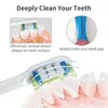 Tête de brosse à dents remplaçable pour Xiaomi Soocas X5 X3 X3U SOOCARE brosse à dents électrique tête de remplacement à poils Dupont souples 4/10 pièces