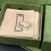 20% de réduction 2023 nouveau collier de bracelet de bijoux de créateur Max blanc cuivre polyvalent os elfe anneau cadeau pour petit ami