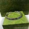 2023 Nieuwe designer sieraden armband ketting ring streep 925 paar Armband trend heren dames veelzijdig