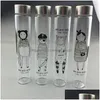 Other Drinkware Transparent Bar Glass Cups Students Cartoon Slender Tube Compact Bottle Portable Beverage Cup Drink Container Custom Dhmaz