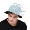 Bérets fleurs de sureau sur bébé bleu unisexe casquette d'été chapeau de crème solaire fleur de sureau motif Floral fleurs botanique Nature Simple sarcelle