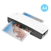 Laminator SL289 Desktop Laminator Machine Set A4 Hot en Cold Lamination Suitabe voor A4/A5/A6 Laminating Pouches voor Home Offic School