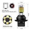 New DRL Turn Signal PY21W P21W LED 1156 BA15S BAU15S T20 7440 W21W 3156 3030 30smd Dual Mode Daytime Running Light White Yellow