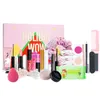 Sets 2022 Gezichtsmake-up Kerst Countdown Kalenderdoos Make-up Tools Countdown Kalender Geschenkdozen Lippenstift Oogschaduw Cosmetica Set