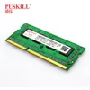Rams 10 szt. Puskill Laptop Memory RAM DDR3 DDR3L 204PIN 4GB 2GB 8GB 1600 MHz 1333 MHz Notebook Wholesale