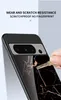 Capa de telefone de vidro temperado de mármore de pedra fina para google pixel 8 pro 7 6a 5a 5 xl 4a 4 xl 3a 3xl capa traseira dura conque