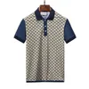 メンズポロスデザイナーG New Hot Mens Brand Clothes Luxury Polo Shirtsカジュアルファッションヘビ蜂プリント刺繍TシャツHigh Street M-XXXL無料船YY9J