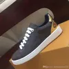 Casual Schoenen Lace-Up Mode Trainers Schoen Mannen Gym Sneakers Dame Platte Vrouwen Reizen Leer Vrouw Wit Bruin Platform Sneaker Koeienhuid Designer schoenen maat 35-42-45