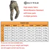 Pantalon de chasse HAN WILD G3 Pantalon de combat avec genouillères Airsoft Pantalon tactique militaire Coupe-vent Ripstop Cargo Pantalon de travail Vêtements de chasse 230530