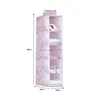 Clothing Wardrobe Storage Wholesale 5 Layers Scarf Hat Clothes Folding Hanging Bag Underwear Closet Organizer Oxford Cloth Dh0631 Dh6Fa