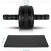 s Wheel Machine Abdominal Exercise Trainer Health and Fitness Workout Equipment for Home Gym with Mat Boxing Training 230530