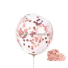 Dekoracja imprezowa 12 -calowe cekiny wypełnione lateksem mody mticolor clear balons nowość dla dzieci urodziny VT1706 Drop de Dhz5a