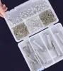 Ящик для инструментов для гаражных пластиковых организаторов контейнеров хранения чемодан Wint Professional Jewelry Toolbox Electronic Components
