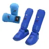 Équipement de protection Karaté Shank Guard Genouillère Taekwondo Gants Foot Shin Protector Sports Boxe Ceinture en cuir Adulte Enfants Équipement d'arts martiaux 230530