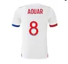 LACAZETTE Camisas de futebol 23 24 Maillot de foot TOLISSO OL 4º azul CHERKI SARR camisas de futebol 2023 2024 CAQUERET homem crianças kits equipamentos lyon MATA MAITLAND-NILES