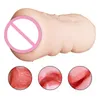 Masseur pour hommes réaliste gorge profonde masturbateur masculin Silicone vagin artificiel bouche Anal érotique Oral