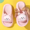 Slipper Baywell Cartoon Bear Bunny Pantofole per bambini per ragazze Ragazzi Summer Beach Pantofole da interno Cute Girl Shoes Home Scarpe morbide antiscivolo 230530