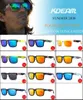 KDEAM Timeless Classic Unisex Gafas de sol Polarizadas Hombres Deportes Gafas de sol UV400 Lente de espejo Conducción Colorful lunettes de soleil L230523