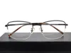 Solglasögon ramar SEEPFLY Ultralight Frameless Glasses Titanium Alloy Bendable Frame High Quality Super Stretch Metal Temple Gereglasses