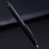 Fountain Pens Majohn A1 Press Fountain Pen Retractable Fine Nib 0.4mm Metal Ink Pen with Converter for Writing gifts pens Matte black 230530