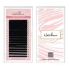 Falska ögonfransar Natuhana Fake Lashes 5CasesLot 16rows 815mm Matt Syntetic Mink Eyelash Extension Natural Soft Makeup Cilios 230530