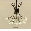 Pendant Lamps Modern LED Tree Branch Chandelier Lighting Nordic Restaurant Dandelion Fixtures Dining Room Crystal Hanging Lights