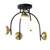 Ceiling Lights Bathroom Ceilings Glass Lamp Bedroom Light Fixture Dining Room