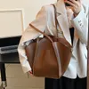 Bolsas de noite Lettside Tote for Women 2023 Designer de tendências Inverno Moda vintage Simple Lady 2 peças Bolsas laterais e bolsas laterais