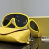 Lüks tasarımcı güneş gözlüğü moda markası büyük çerçeve güneş gözlüğü Kadın Erkek Unisex Seyahat Sunglass pilot spor lunette de soleil