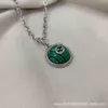 2023 New designer jewelry bracelet necklace ring three-dimensional antique turquoise pendant fried dough twist for loversnew jewellery