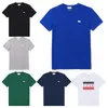 Klassisk designer pikétröja Casual Broderi T-shirt Herr T-shirts Sommarslag Crocodile Business Märke Män Polo Mode Man Kvinnor Djurtryck Homme Oversized