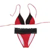 Dames badkleding jaycosin zomer 2023 vrouwelijke bikini's set strand zeekband zei vaste multicolor bikini slijtage baden