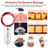 Relaxation Portable Ultrasound Machine Ultrasonic Cavitation EMS Body Slimming Product Weight Loss Electric Infrared Massage Home Appliance