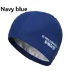 Swimming caps New 2021 elastic waterproof PU fabric ear protection long hair sports pool no size adult swimming cap for men and women P230531