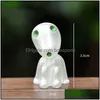 Decoração de festa Luminous Christmas Garden Ornament Halloween Holiday Holiday Outdoor Decor 10ps/Desenvolvimento Drop Drop Home Festive Supplies Até DhQur