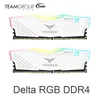 CPUS TeamGroup TFORCE Delta RGB DDR4 16 Go 8 Go 3600MHz 3200MHz 3000MHz Module de mémoire de jeu de jeu RAM