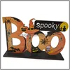 Feestdecoratie Halloween houten hanger ornamenten decor Halloweens festival interieur scene drop levering home tuin feestvoeding dhsp0