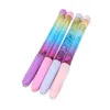 Ballpoint Pens Fairy Stick Pen Gel Blue Black Ink Drift Sand Glitter Crystal Creative Rainbow Ball Girls Gift Vt0329 Drop Delivery O Dhs6Y