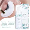 Pinsel 60 ml Wimpern Erweiterungen Pinsel Shampoo Kit Wimpern Erweiterung Kleber Augenreinigung Schaumpumpe Design kein Stimulations -Make -up sauber