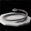 bijoux de créateur bracelet collier anneau sterling échelle esprit serpent vitesse ancienne dominatrice tendance personnalisé homme femme couple Bracelet de haute qualité