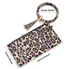 Brinquedo de festa Pulseira portátil Chaveiro Bolsa de mão Moda Carteira de Borla Couro Pu Pulso Cadeia Redonda Bolsa Clutch Feminina Acessóriovt143 Dhvjy