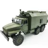 URAL 1/16 2.4G 6WD RC CAR ROCK CARWLER COMMINTION COMMUNTION COMMUNTION TRACK RTR TOY Auto Army Cars