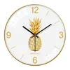 Wall Clocks Modern Clock Gold Nordic Watch Living Room Bedroom Silent Home Decor Creative Duvar Saati Saat